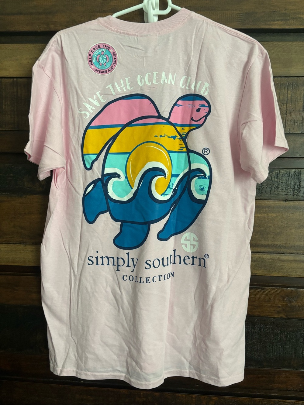 🐢NWT Simply Southern “Save The Ocean Club” Shirt🐢